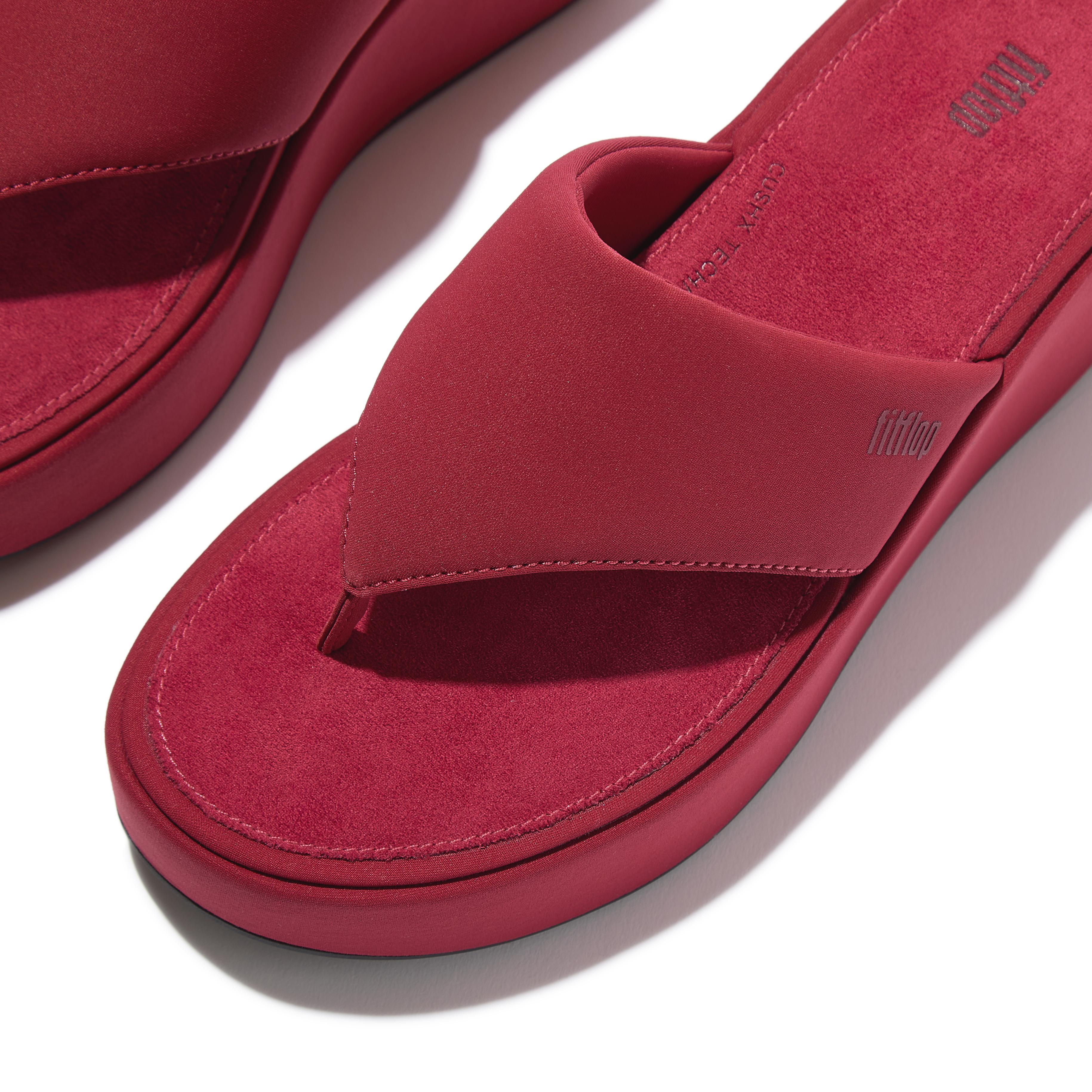 PLATFFORMS WEDGE TOE-POST SANDALS
