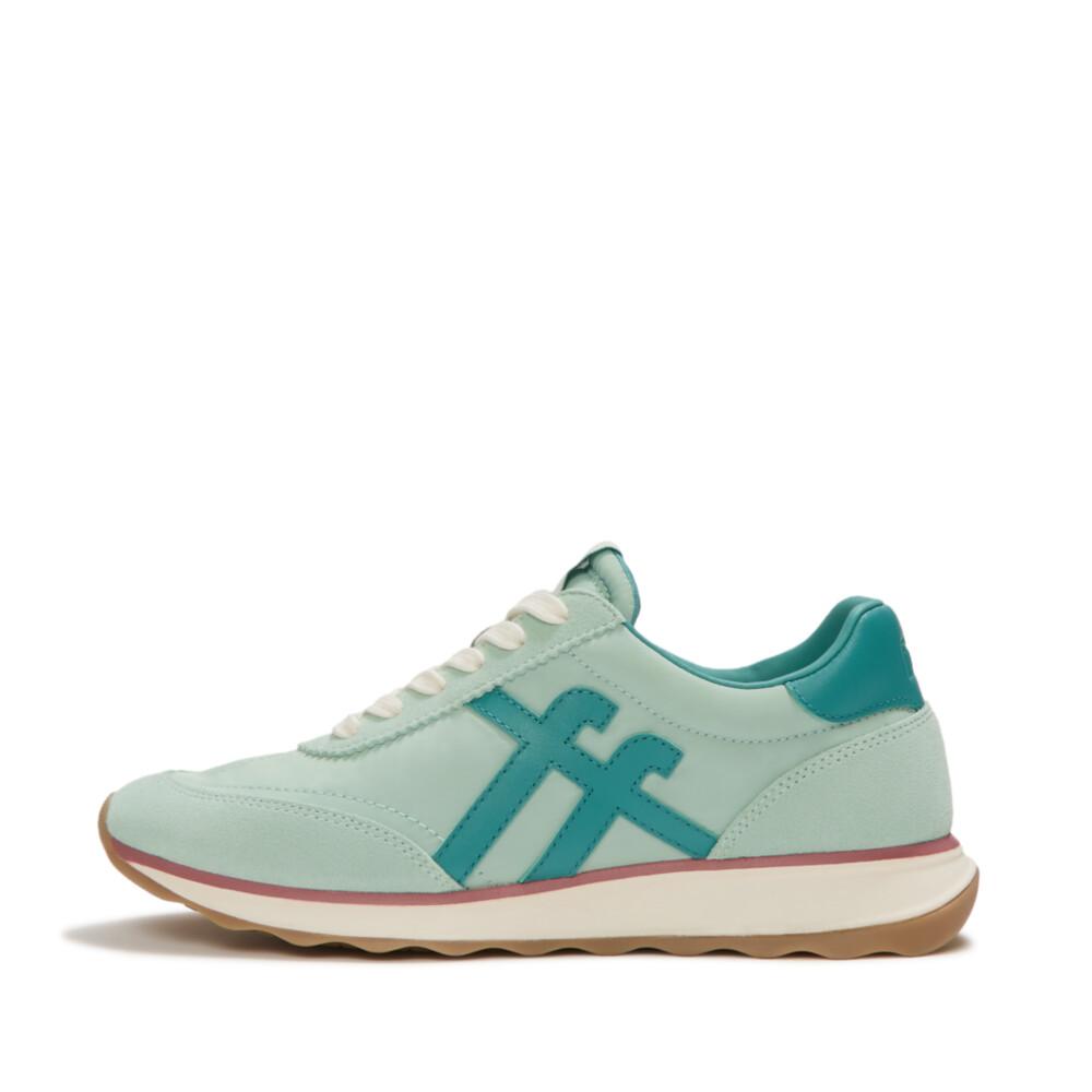 RETRO-Q FF FABRIC/SUEDE SNEAKERS
