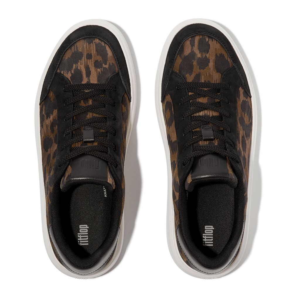 RTG LEOPARD SUEDE SNEAKERS