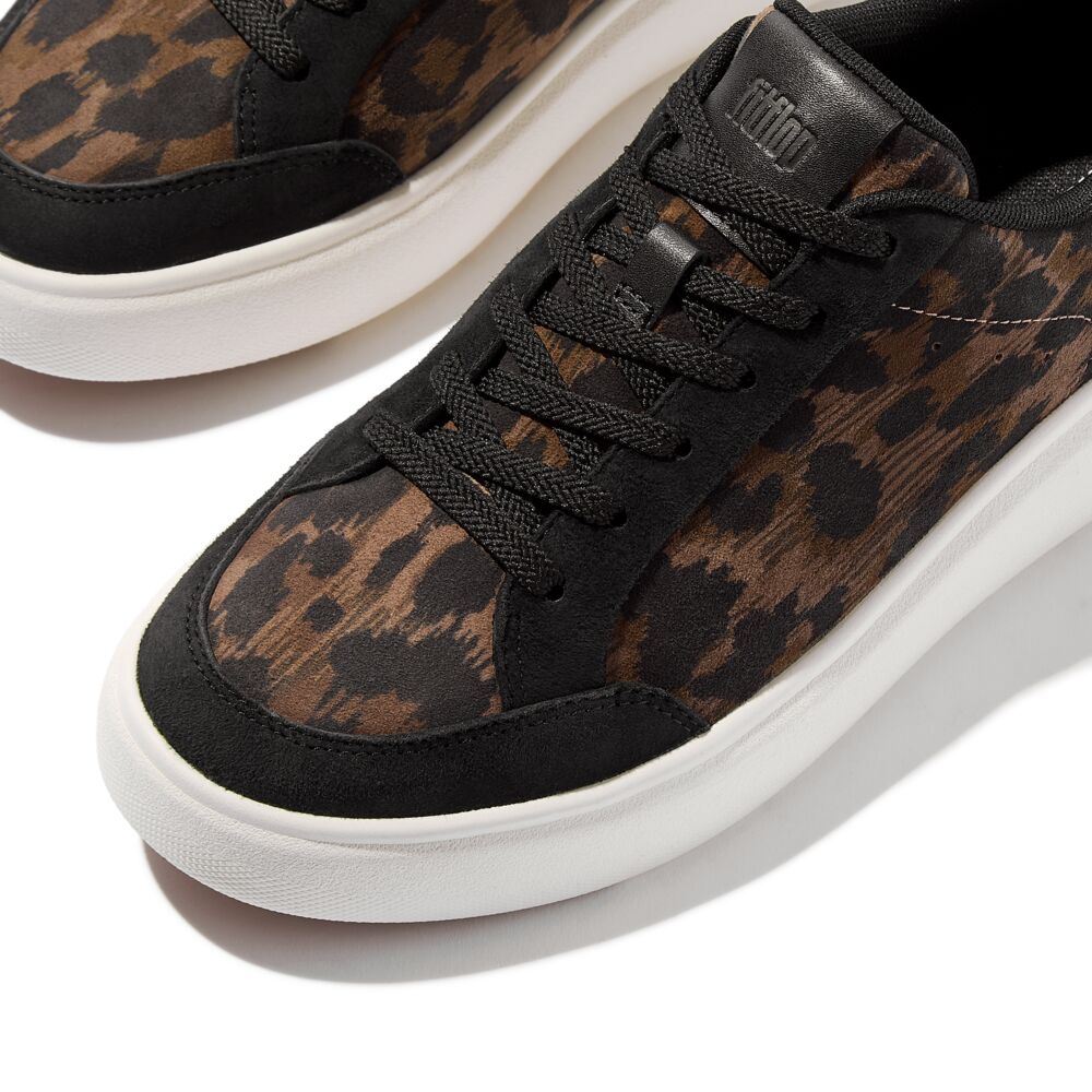 RTG LEOPARD SUEDE SNEAKERS