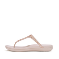 SOLAY MIXED-CRYSTAL TOE-POST SANDALS