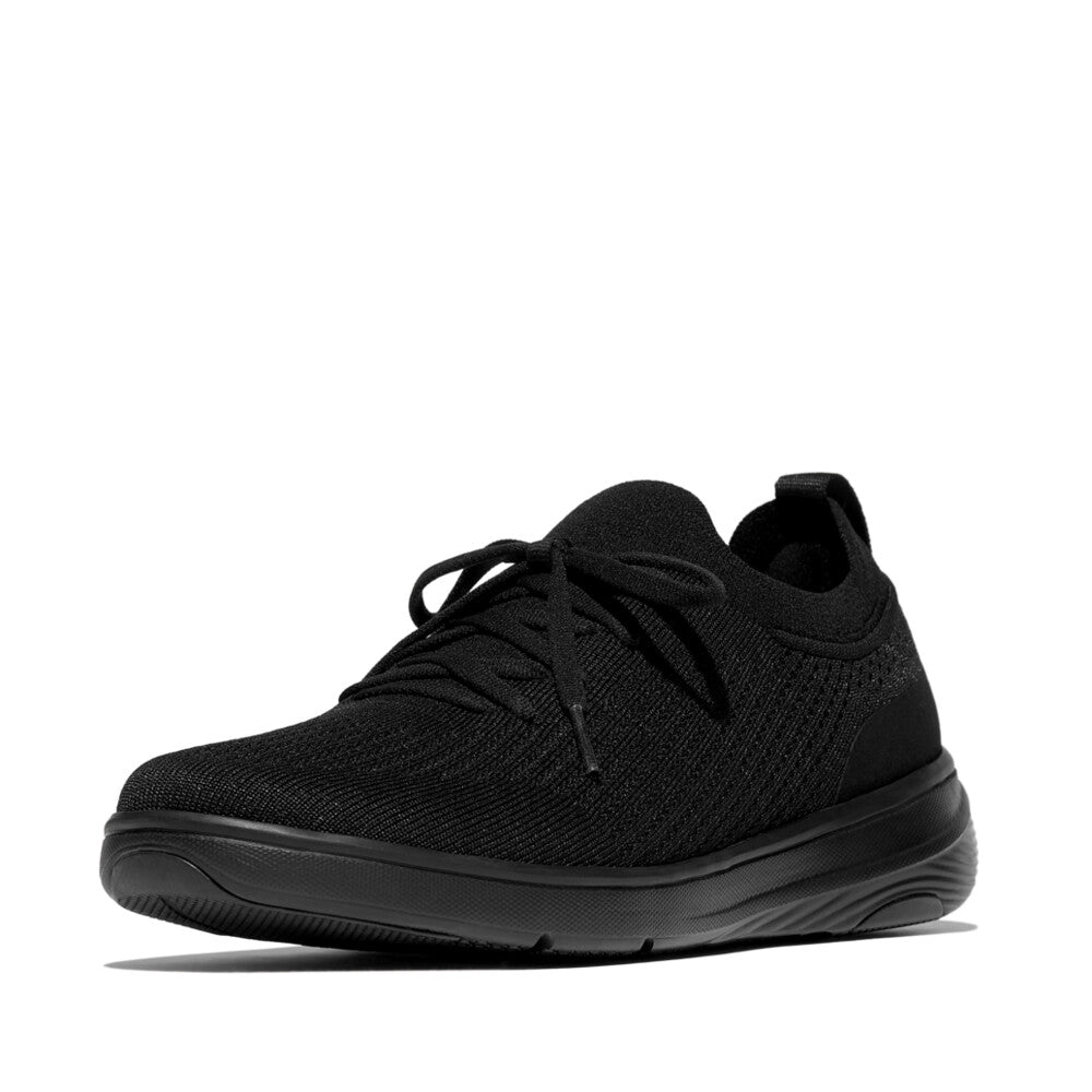 SUPER-Q KNIT SLIP-ON LACED SNEAKERS