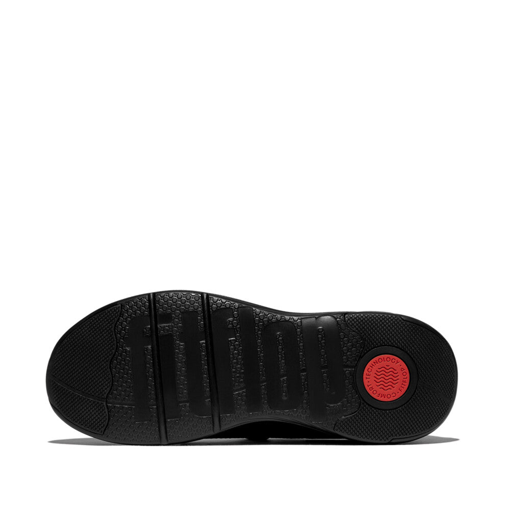 SUPER-Q KNIT SLIP-ON LACED SNEAKERS