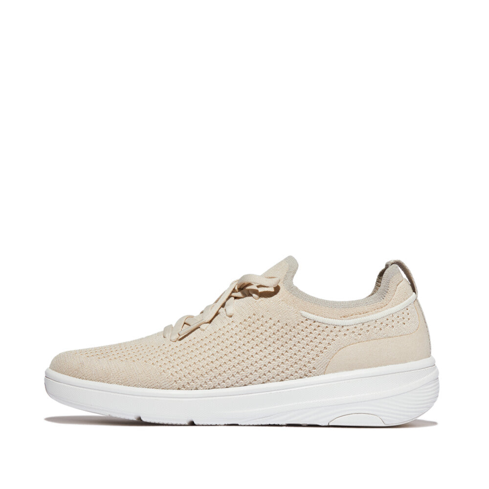 SUPER-Q KNIT SLIP-ON LACED SNEAKERS