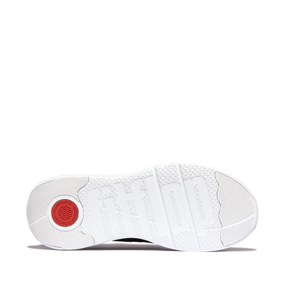 SUPER-Q KNIT SLIP-ON LACED SNEAKERS