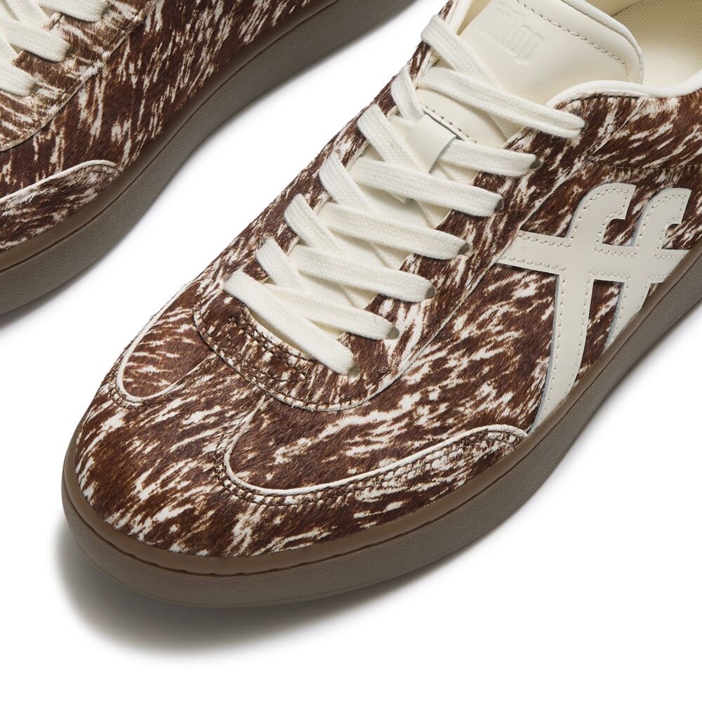 THE DASH FF PONY COW T-TOE TRAINERS