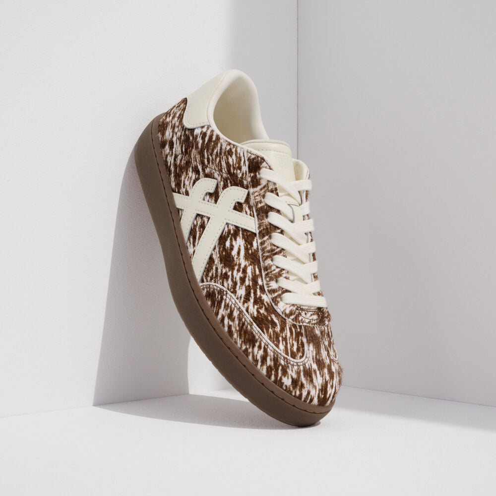 THE DASH FF PONY COW T-TOE TRAINERS