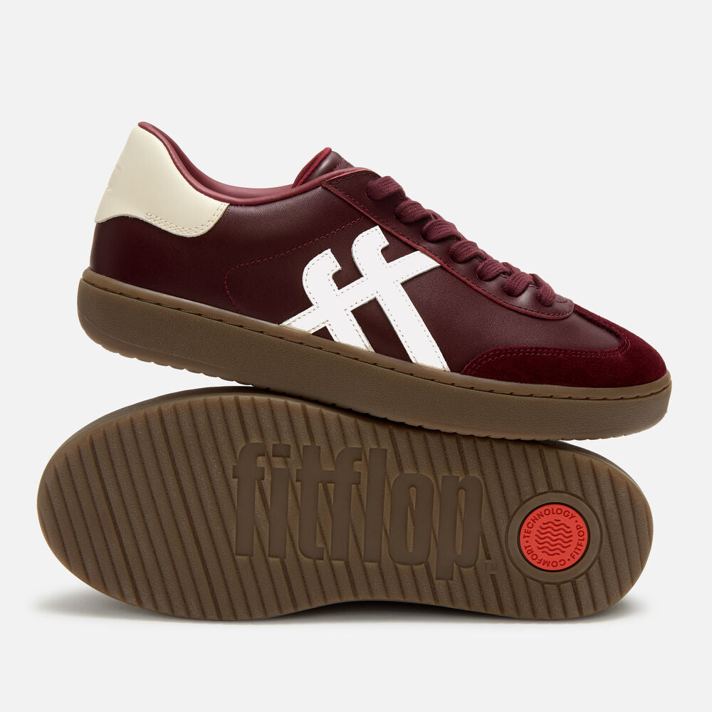 THE DASH T-TOE LEATHER SNEAKERS